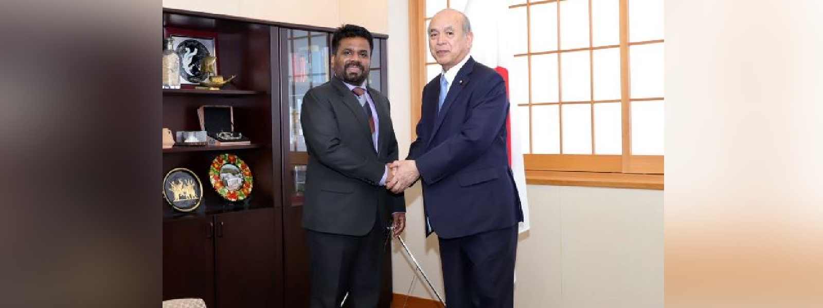 අනුර කුමාර ජපාන විදේශ රාජ්‍ය ඇමති හමුවෙයි